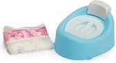 Falca Wc-potje Babypop 42 Cm Blauw 2-delig