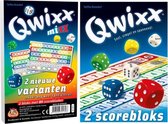 Scoreblokken - 2 stuks - Qwixx Mixx & 2 extra scoreblocks