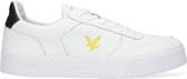 Lyle & Scott Mcmahon Lage sneakers - Leren Sneaker - Heren - Wit - Maat 45
