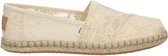 Toms Vrouwen Canvas   Espadrilles / Damesschoenen   -  Alpargata Lace - Wit - maat 37.5