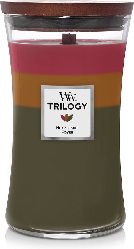 WoodWick Trilogy Hearthside Large Candle
