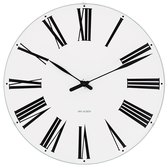 Arne Jacobsen Roman Clock Wandklok Wit - Ø 48 cm 43652