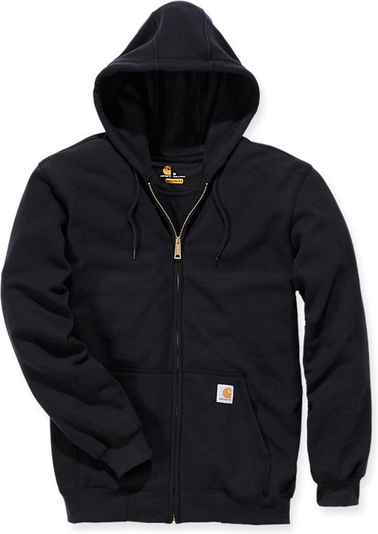 Sweat zippé sur le devant Carhartt-BLK-M