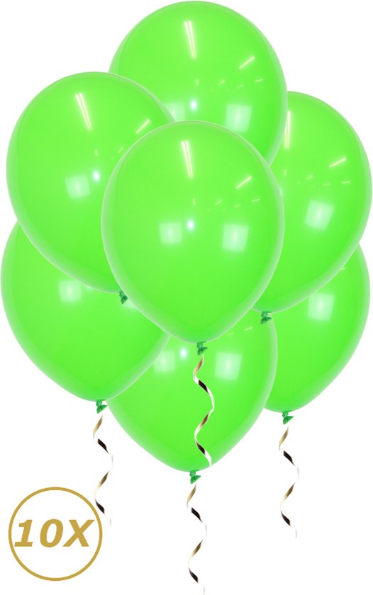 Groene Helium Ballonnen Versiering Verjaardag Versiering Feest Versiering Jungle Ballon Licht groen Decoratie 10 Stuks