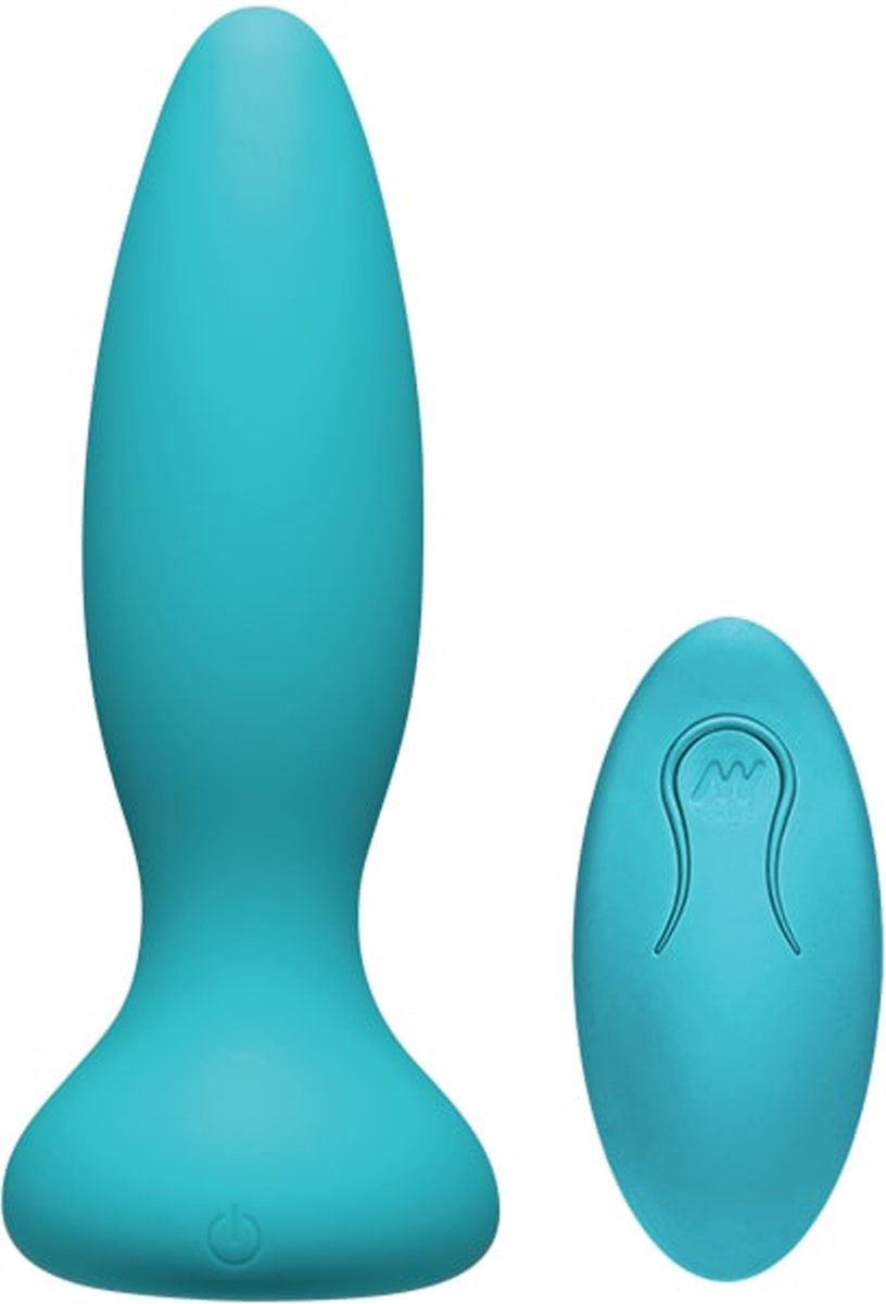 Vibe Adventurous Vibrerende Buttplug - Turquoise