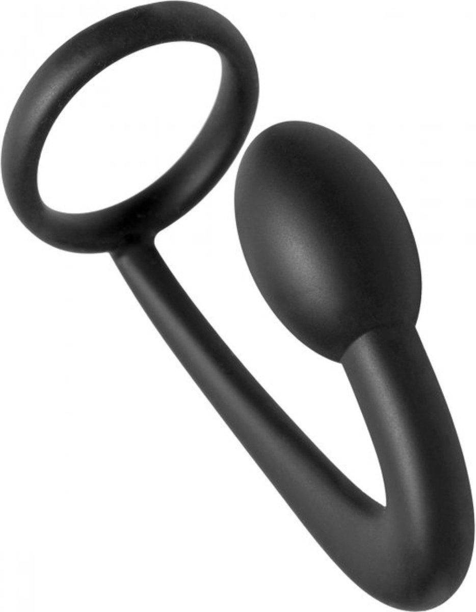 XR Brands - Explorer - Silicone Cockring and Prostate Plug