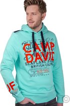 Camp David ® sweatshirt met capuchon en logo-artwork