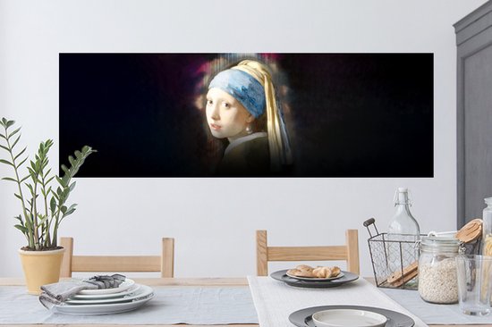 Muurstickers - Sticker Folie - Meisje met de parel - Vermeer