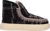 Mou Eskimo Sneaker Vachtlaarzen -  Warme Laarzen - Dames - Zwart - Maat 37