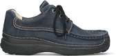 Wolky Shoe > Heren > Comfortschoenen Roll Shoe Men blauw nubuck