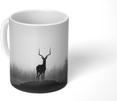 Mok - Hert - Schaduw - Natuur - 350 ML - Beker