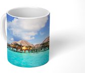 Mok - De bekende bungalows op Bora Bora - 350 ML - Beker