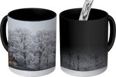 Magische Mok - Foto op Warmte Mok - Winterlandschap in Nederland - 350 ML