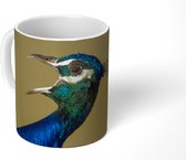Mok - Pauw - Vogel - Snavel - 350 ML - Beker