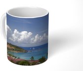 Mok - De baai van Philipsburg in Sint Maarten - 350 ML - Beker