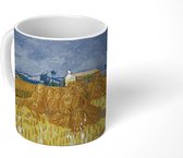 Mok - Koffiemok - Oogst in de Provence - Vincent van Gogh - Mokken - 350 ML - Beker - Koffiemokken - Theemok