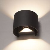 Applique LED noire | 6 W | Dimmable | 3 000 000
