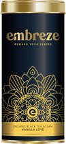 embreze Vanilla Love | Biologische Zwarte thee |  ± 65 kopjes thee