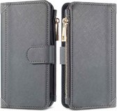iMoshion Luxe Portemonnee iPhone 13 Mini hoesje - Grijs