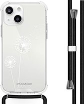 iMoshion Design hoesje met koord voor de iPhone 13 - Paardenbloem - Wit