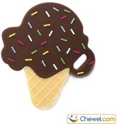 Bijtketting  | Lekker ijsje kauwketting | Bruin (chocolade) | Chewel ®