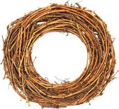 Woondecoratie - grapewood wreath ø50cm - - 50
