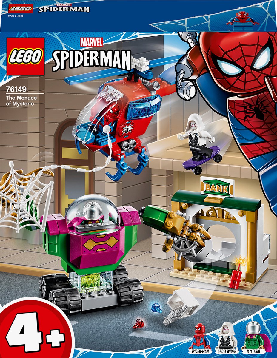 LEGO Marvel Super Heroes Marvel Spider-Man La menace de Mystério 76149 -  Kit de... | bol.com