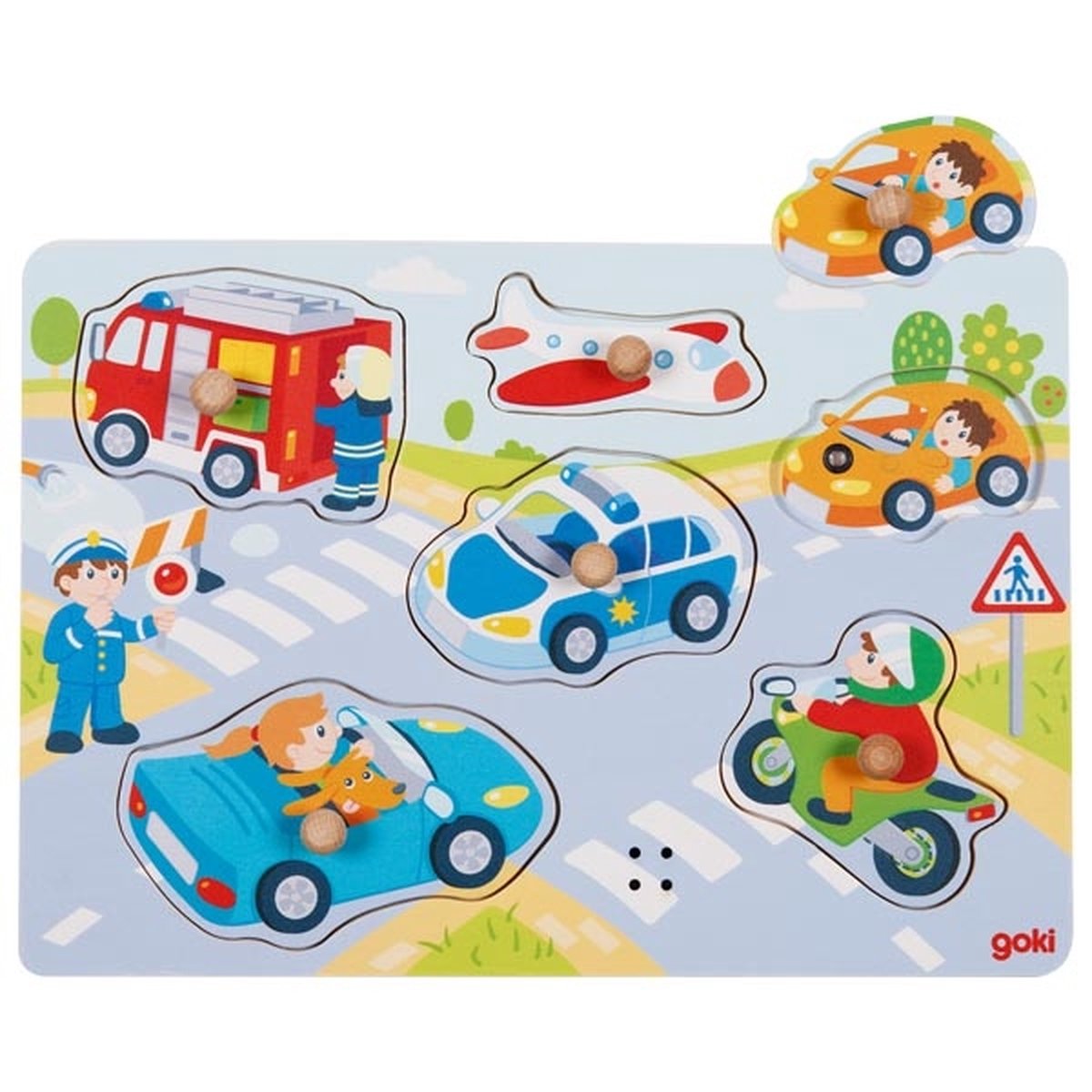 Steekpuzzel - Voertuigen