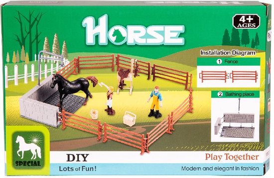 Thumbnail van een extra afbeelding van het spel Horse Club Paarden Speelset