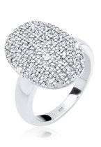 Elli PREMIUM Ring dames met kristallen in 925 sterling zilver