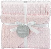 Interbaby Babydeken Dou Dou 110 Cm Polyester Roze 2-delig