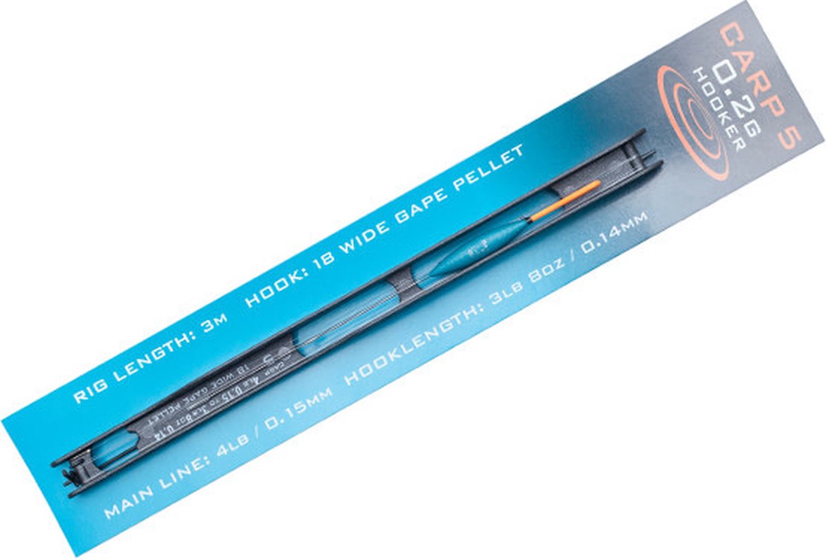 Drennan Carp 5 Hooker (4m) - Maat : dobber 0.2g - haak 18 - 0.15mm