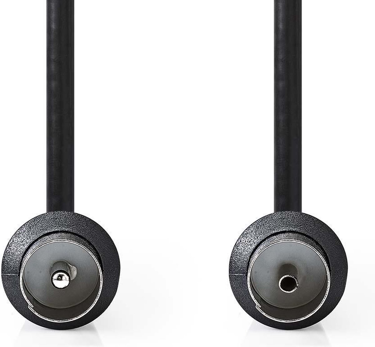 Coaxkabel 90 dB | IEC (Coax) Male - IEC (Coax) Female | 5,0 m | Zwart