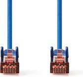 Câble réseau Nedis S / FTP CAT6 Gigabit / bleu - LSZH - 30 mètres