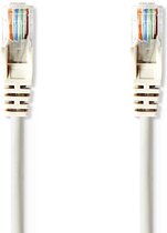 Nedis CAT5e-Kabel | U/UTP | RJ45 Male | RJ45 Male | 10.0 m | Rond | PVC | Grijs | Polybag