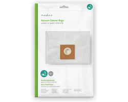 Nedis Stofzuigerzak - 10 Stuks - Synthetisch - Meest verkocht voor: Nedis VCBG100xx - Wit