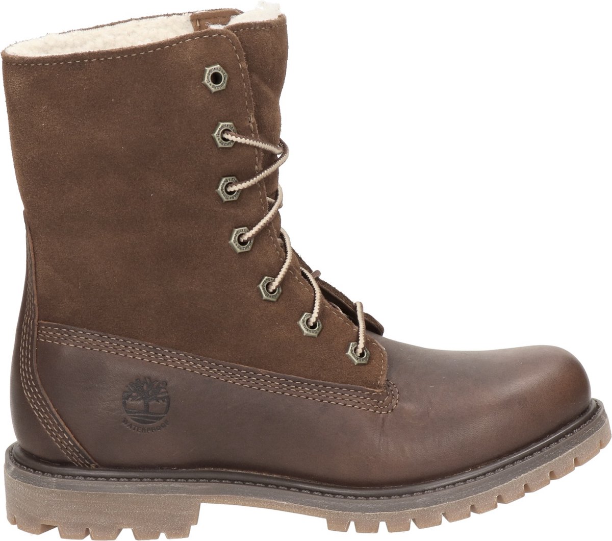 Timberland Authentic Teddy dames boot - Bruin - Maat 41 | bol.