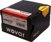 Wovar Zwarte Schroeven Verzinkt 5 x 80 mm Torx 20 met Snijpunt | 50 Stuks | Houtschroeven