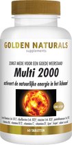 Golden Naturals Multi 2000 (60 vegetarische tabletten)