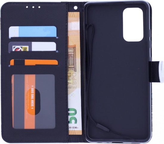 Étui Bookcase hoesje Samsung Galaxy S21 avec imprimé - Love To Dream avec 2 pièces Glas protecteur d'écran