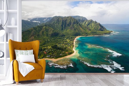 Papier peint - Papier peint photo Hawaï - Île - Ciel - Largeur 330 cm x hauteur 220 cm