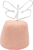 Mini Urn Vlinder - Urn voor as - roze - handgemaakt - Lalief