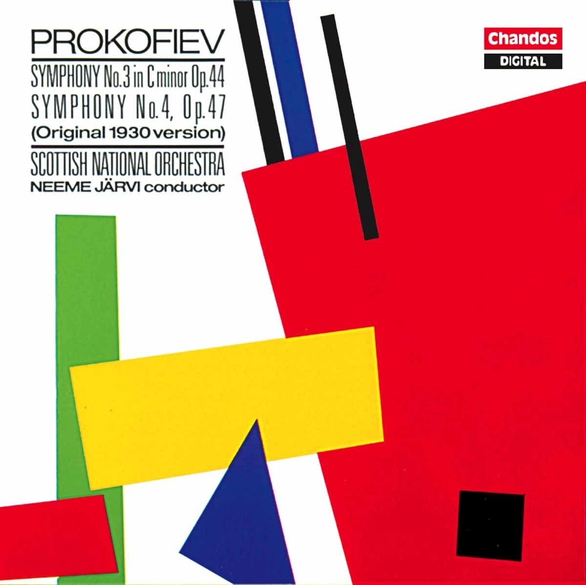 Royal Scottish National Orchestra - Prokofiev: ymphonies 3&4 (CD)