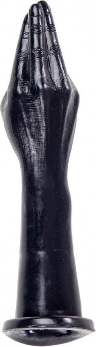 Gangbangster - Fist Up - Dildo- 30 x 7,5 cm - PVC - Zwart