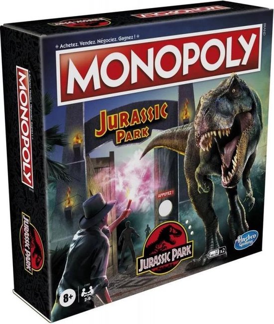 Afbeelding van het spel MONOPOLY - Jurassic Park (Franstalige editie)