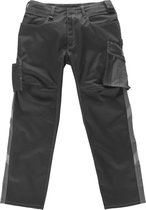 Broek Dortmund Zwart/donkerantraciet 82c56