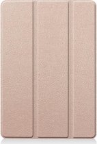 Shop4 - iPad 10.2 (2021) Hoes - Smart Book Case Goud