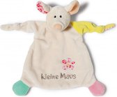 knuffeldoekje Mouse 27,7 x 12 x 8 cm pluche beige