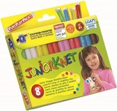 Juniorknet Klei Basic 8 Kleuren 300 gram