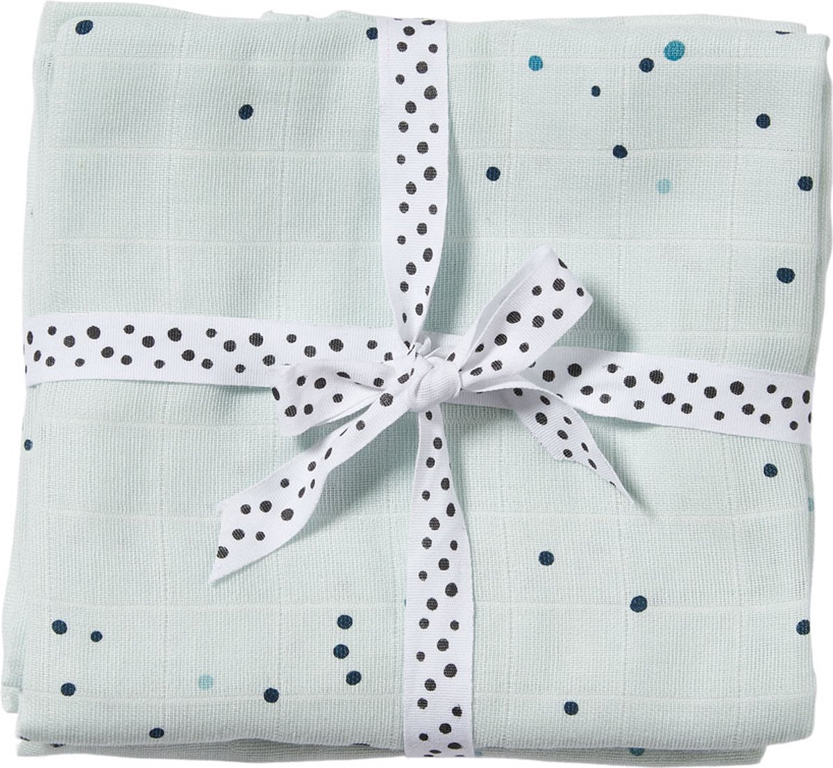 Goedkoopste Done By Deer set 2 hydrofiele doeken 120 x 120cm | Dreamy Dots Blue